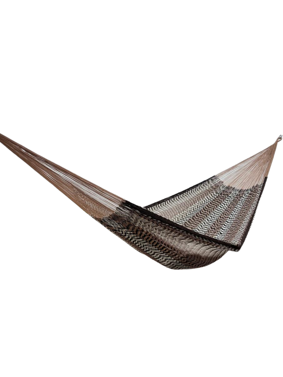 Hamaca Yucateca Artesanal Hilo 18 Nylon Cafe
