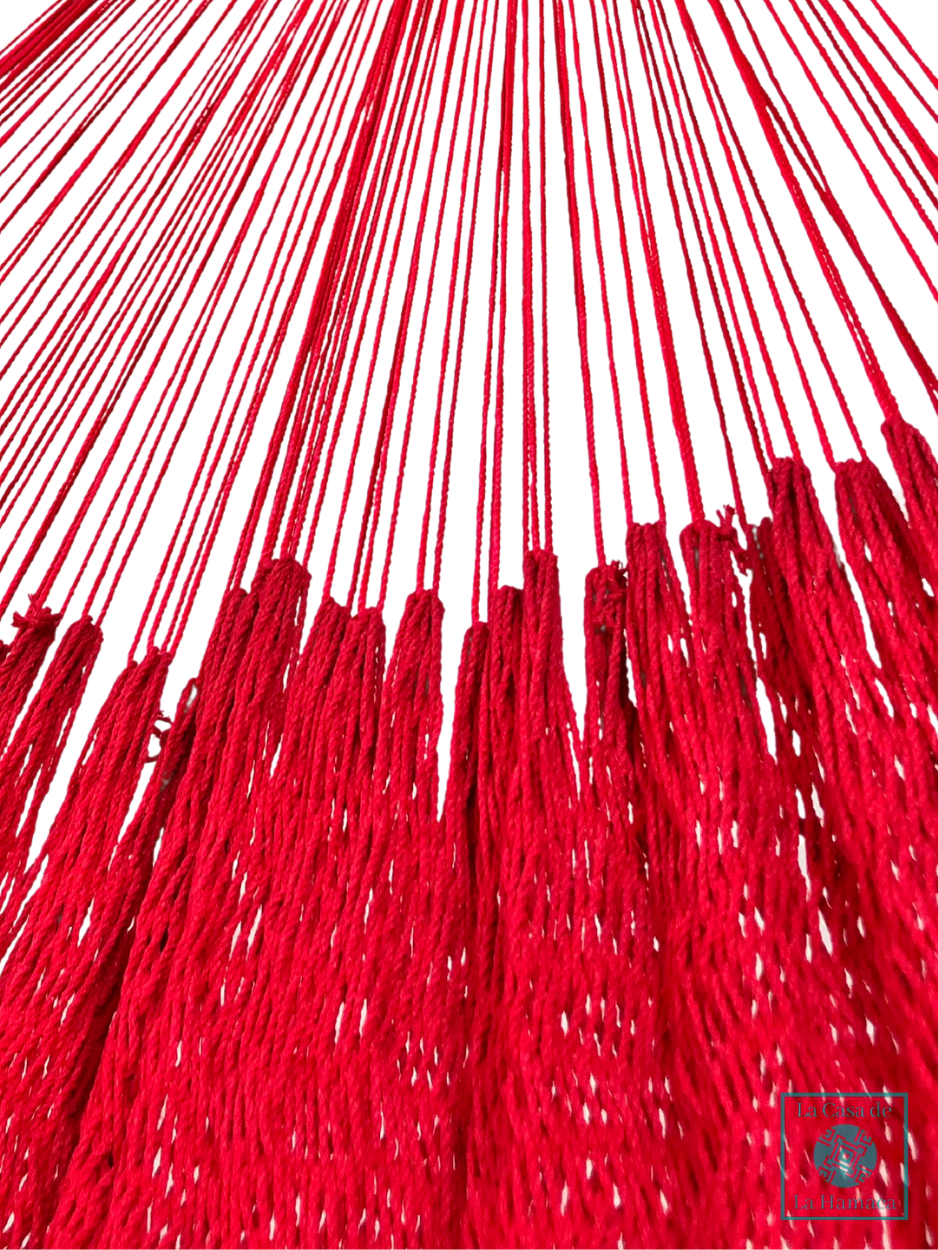 Hamaca Yucateca Artesanal Hilo Grueso Algodon