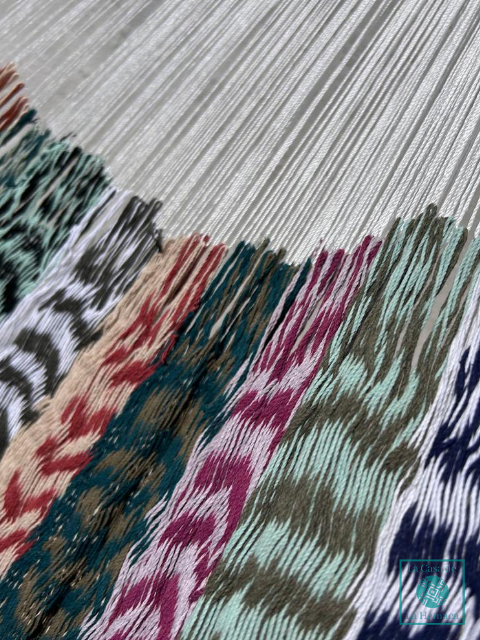 Hamaca Artesanal Yucateca Algodón Suave XL