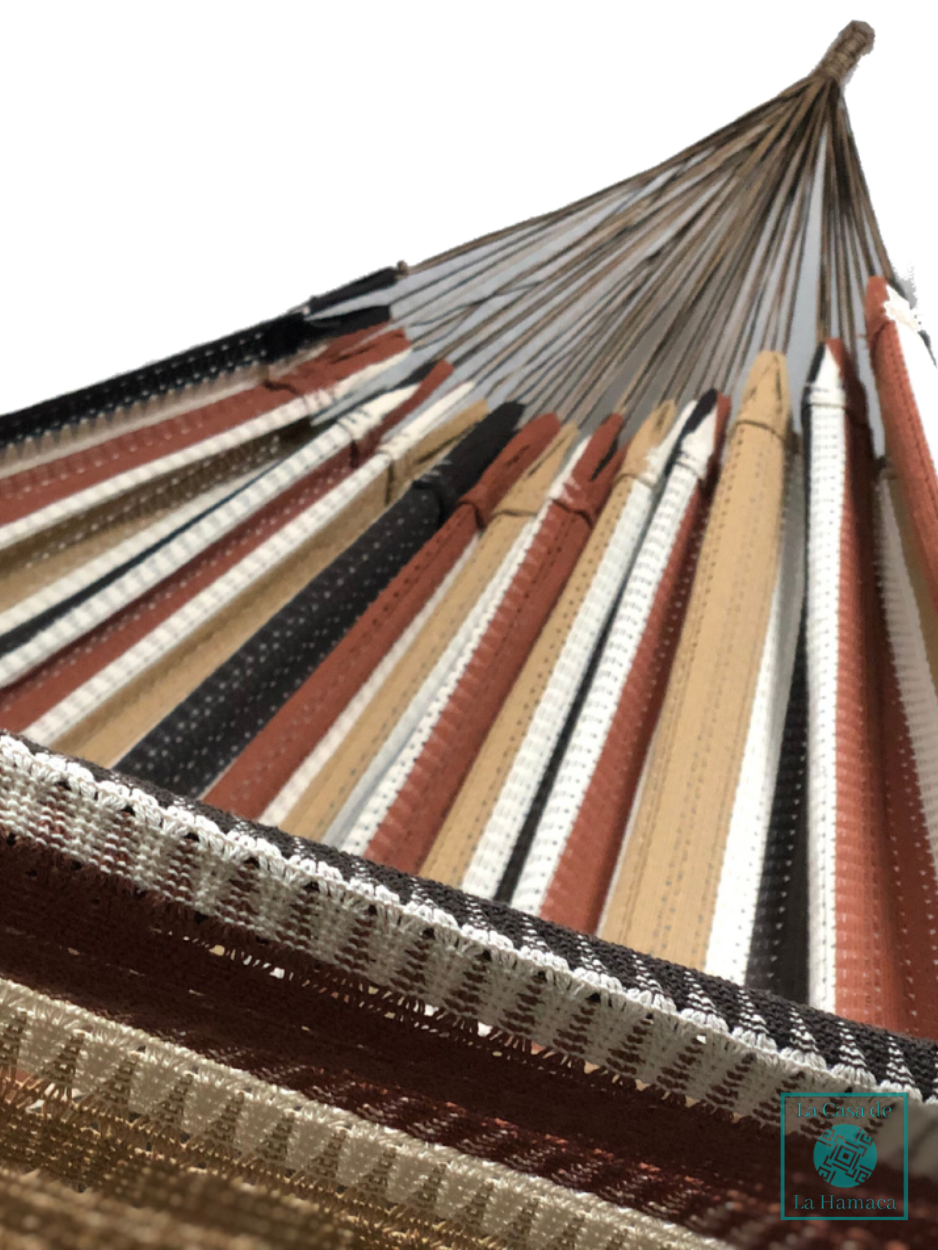 Hamaca Mexicana Mocaccino Amarillo King Size