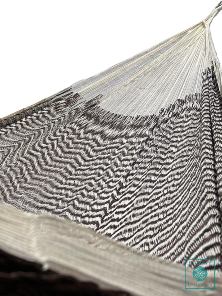 Hamaca Yucateca Artesanal Hilo 18 Nylon Cafe