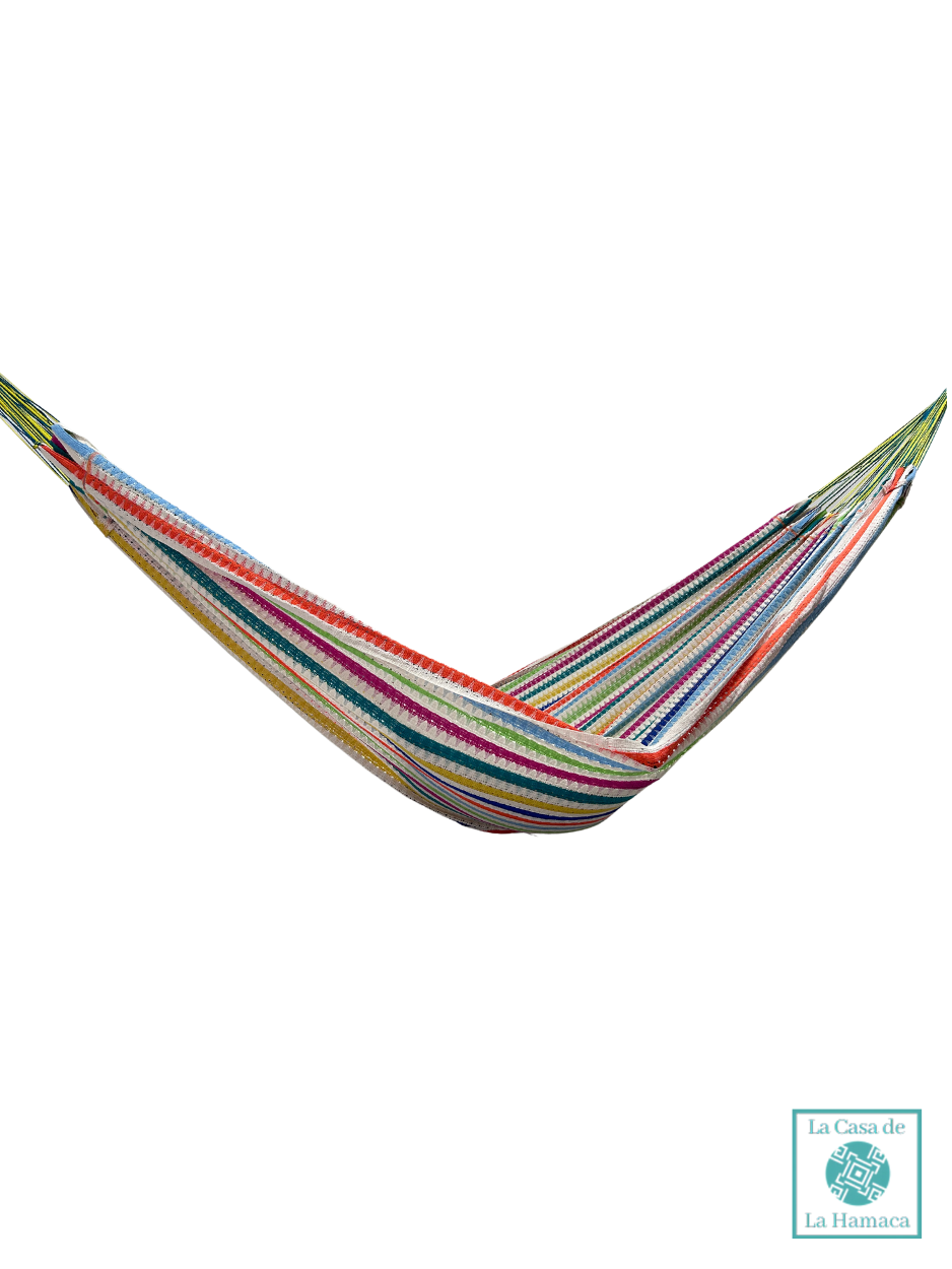 Hamaca Mexicana Arcoiris King Size