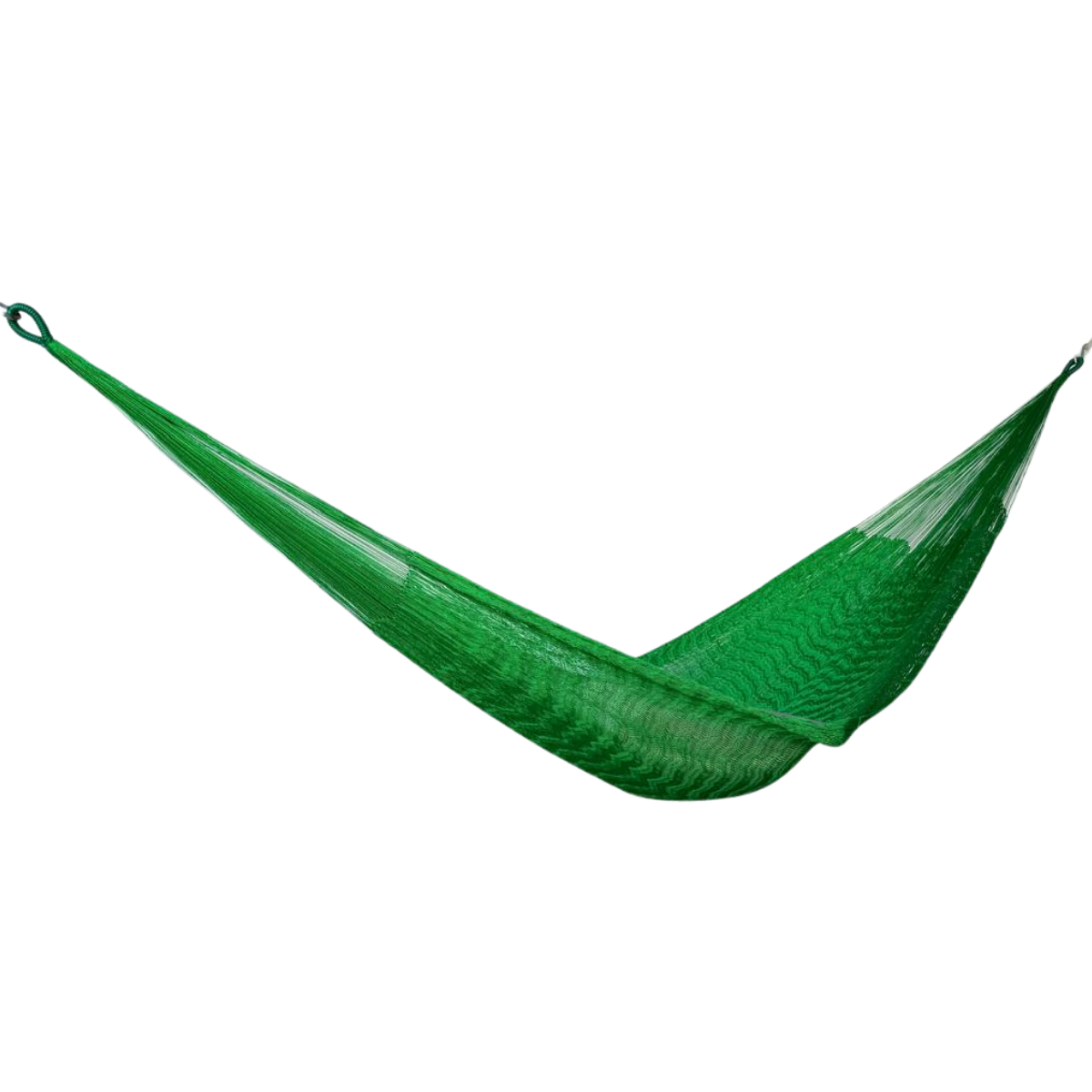 Hamaca Yucateca Artesanal Nylon Hilo 18 - Verde