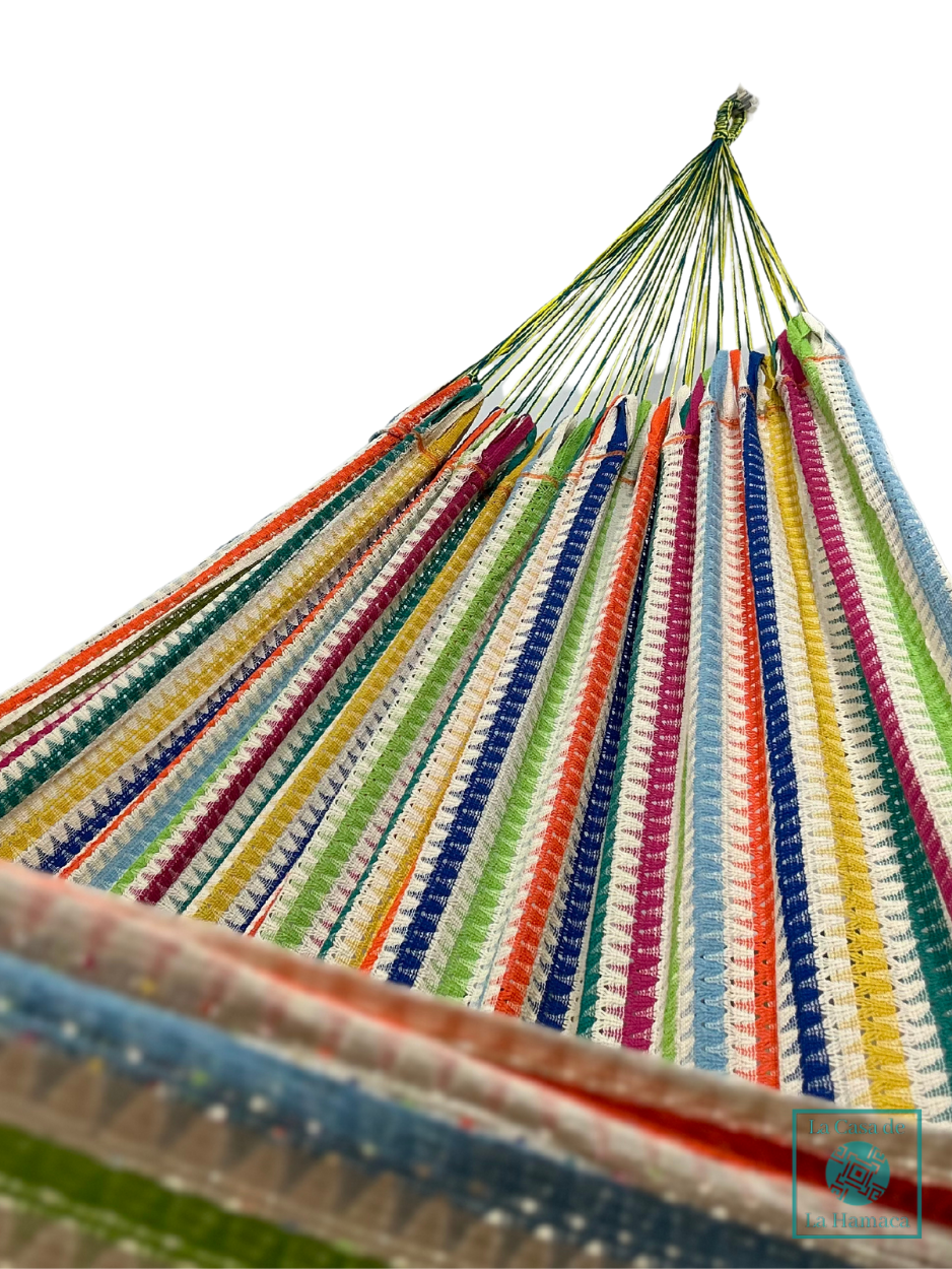 Hamaca Mexicana Arcoiris King Size