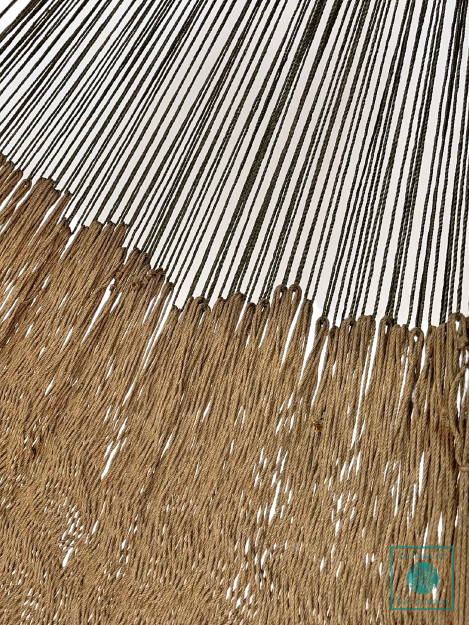 Hamaca Yucateca Artesanal Hilo Grueso Algodon