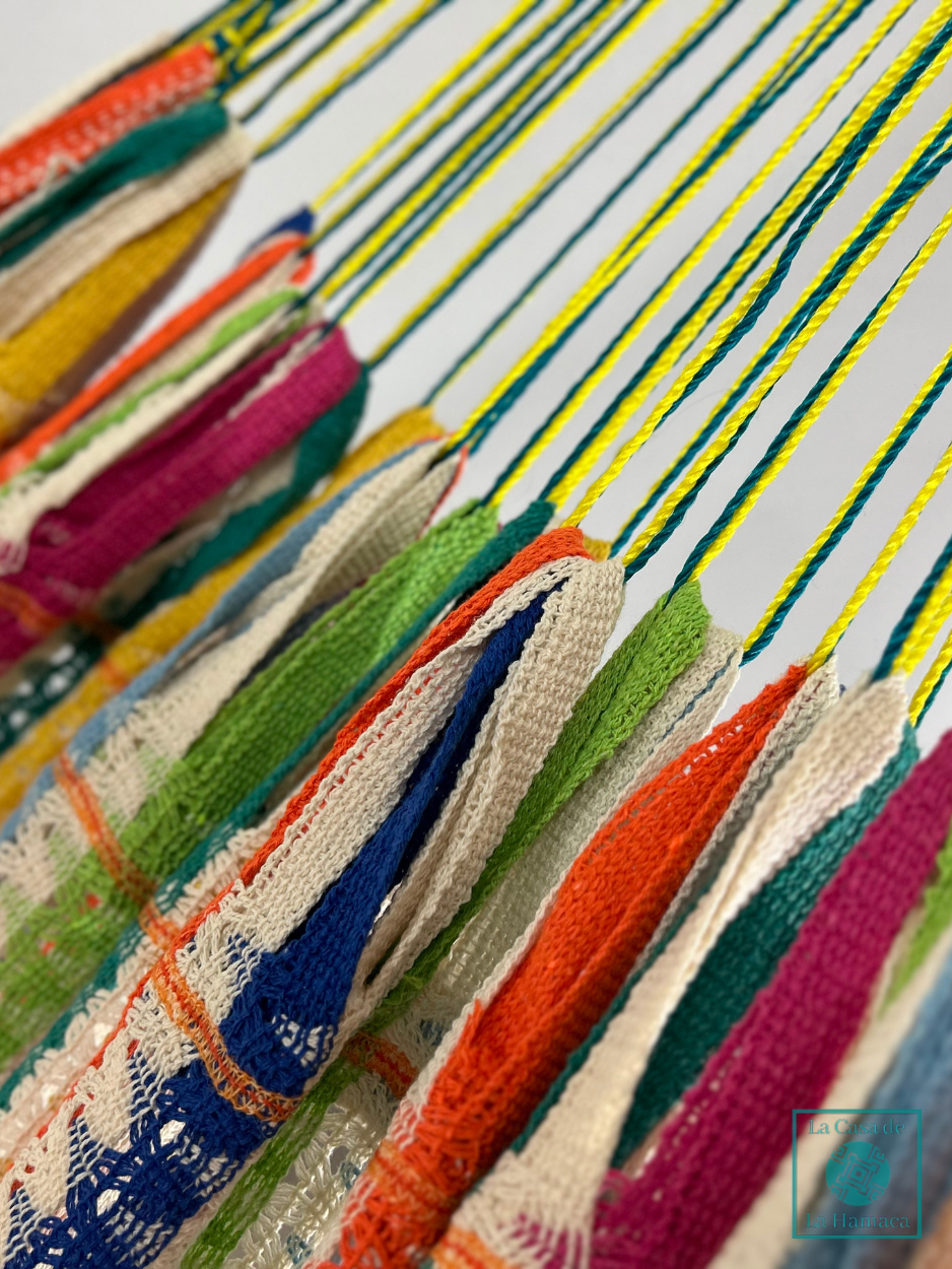 Hamaca Mexicana Arcoiris King Size