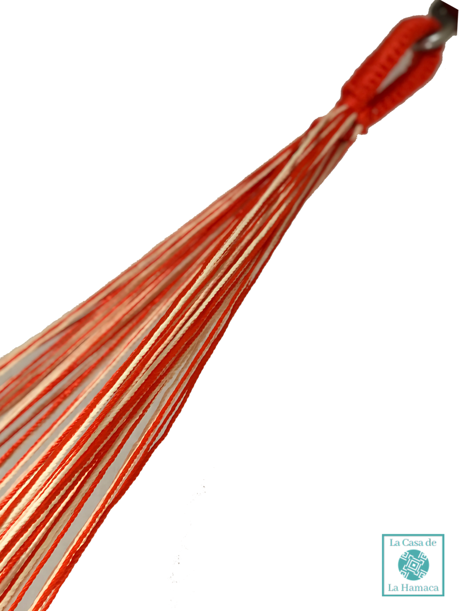 Hamaca Mexicana Naranja King Size