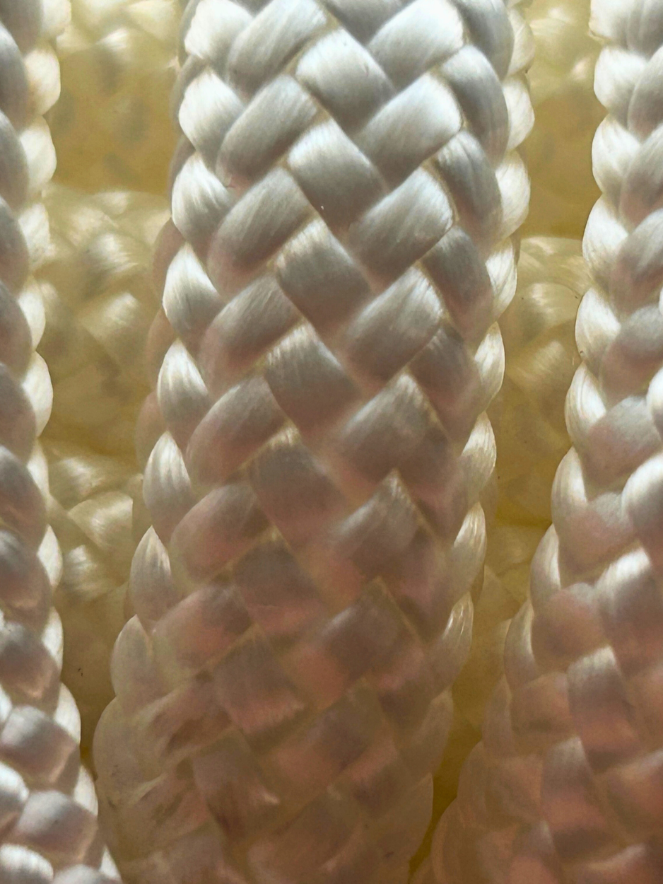 Par de Sogas Blanca y Ganchos para Hamaca