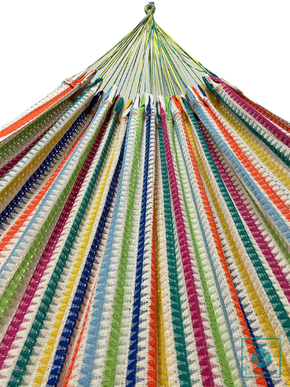 Hamaca Mexicana Arcoiris King Size