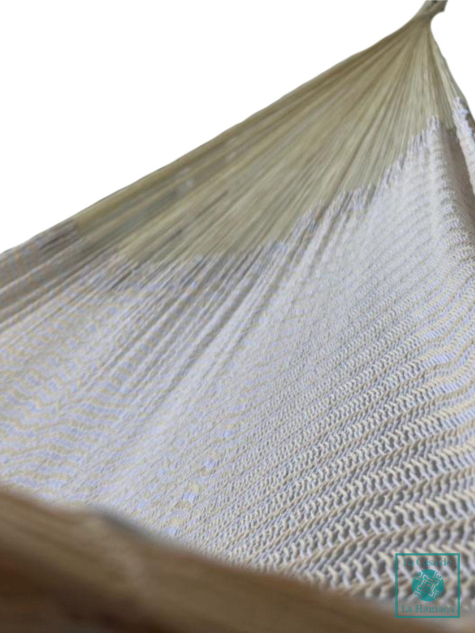Hamaca Artesanal Yucateca Algodón Suave XXL
