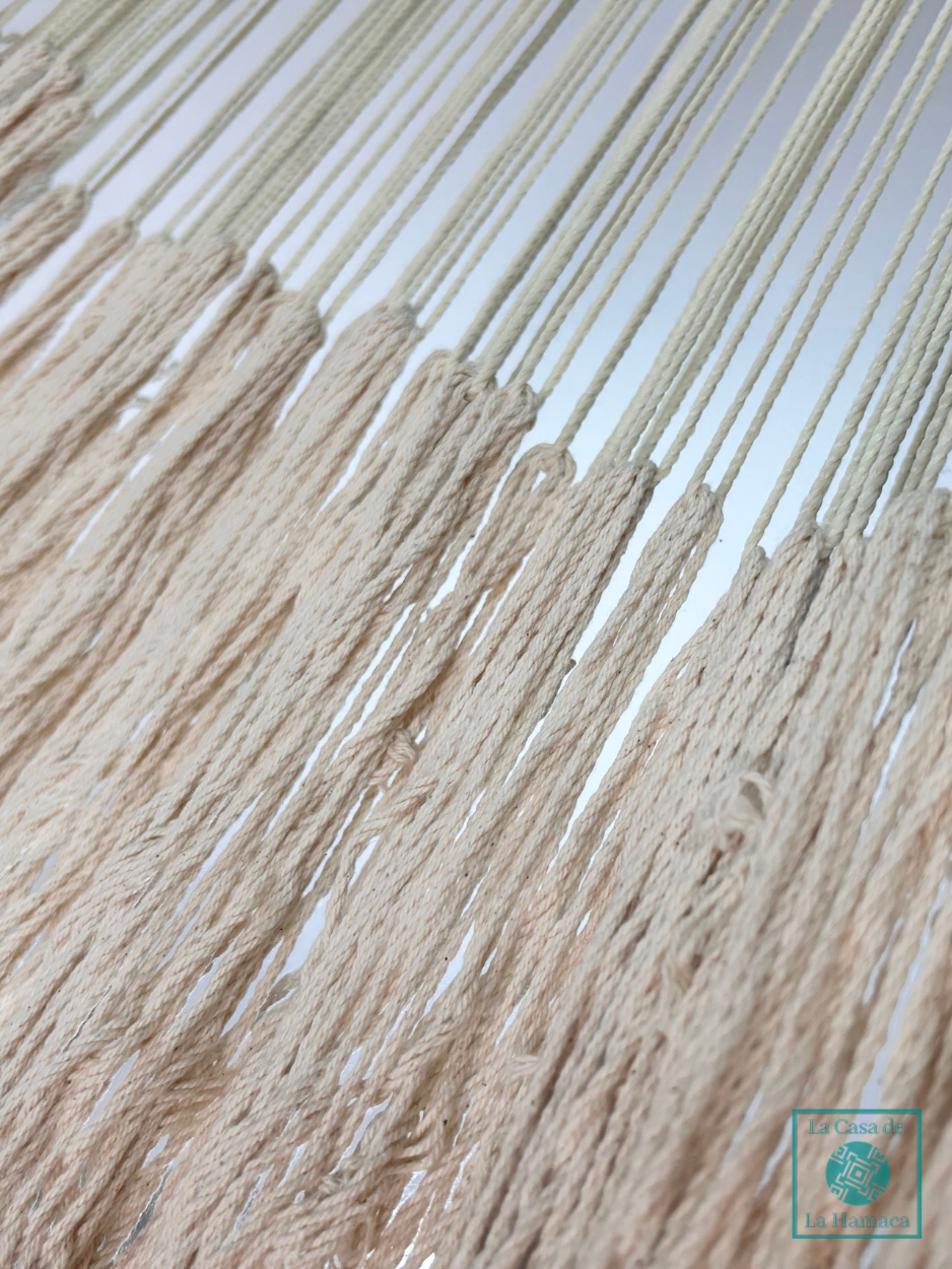 Hamaca Yucateca Artesanal Hilo Grueso Algodon