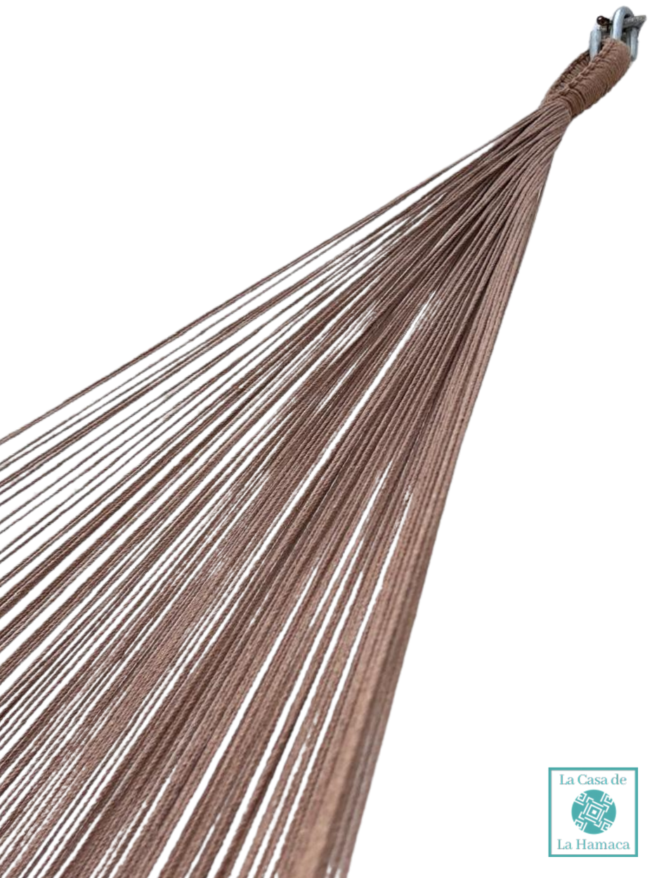 Hamaca Yucateca Artesanal Hilo Grueso Algodon