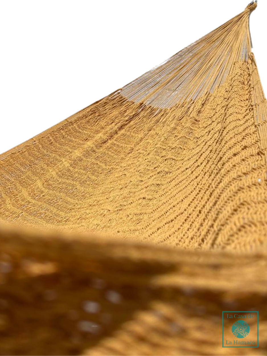 Hamaca Yucateca Artesanal Hilo Grueso Algodon