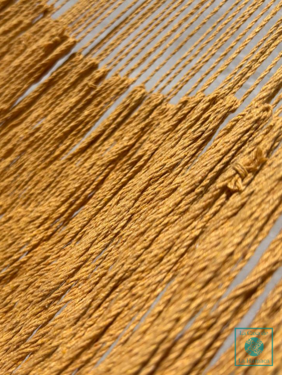 Hamaca Yucateca Artesanal Hilo Grueso Algodon