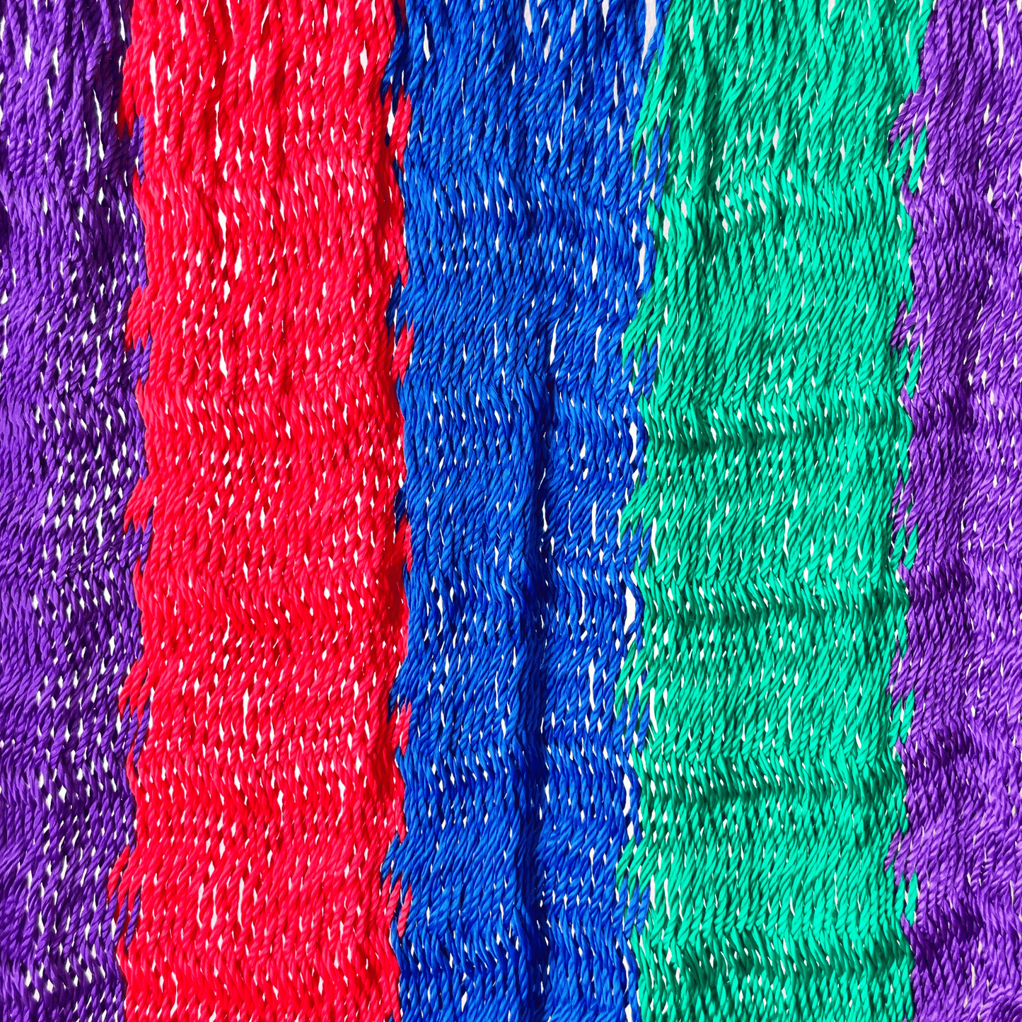 Silla Mecedora Artesanal Plegable Multicolor