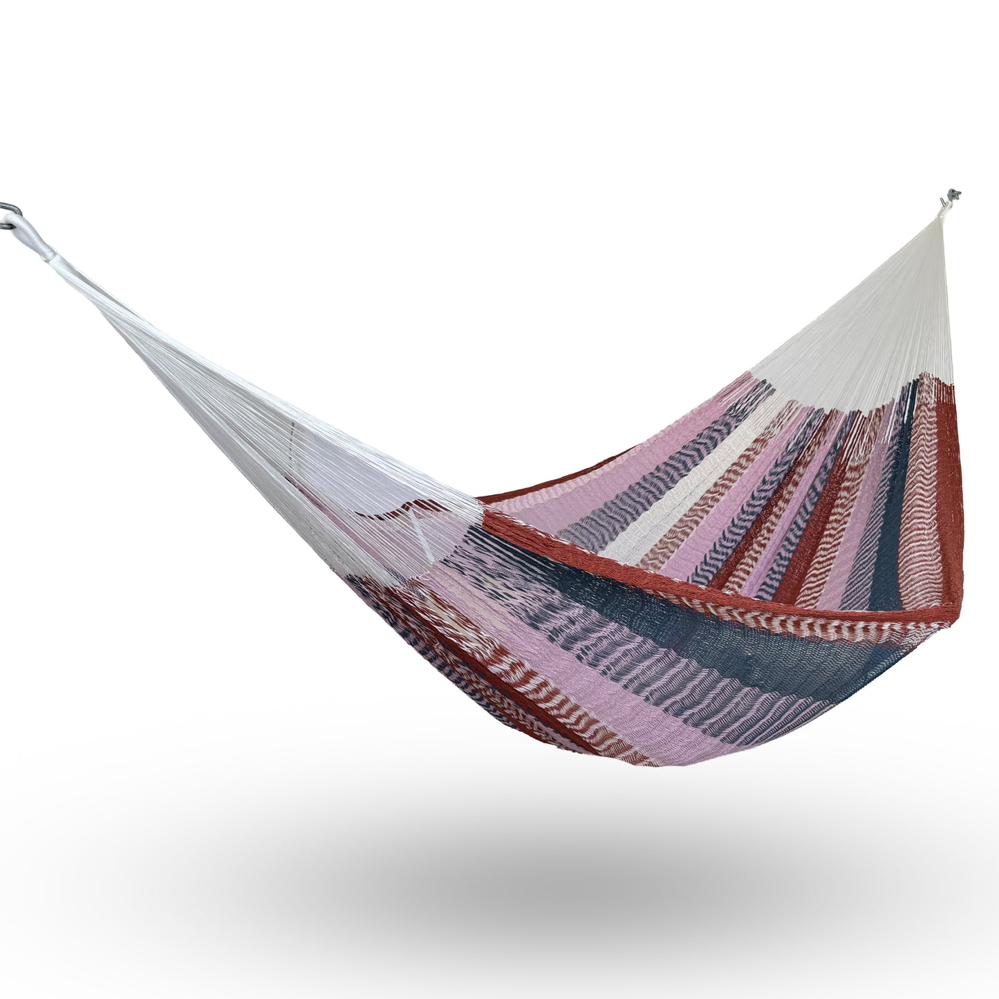 Hamaca Yucateca Artesanal Algodón Suave - Colorida