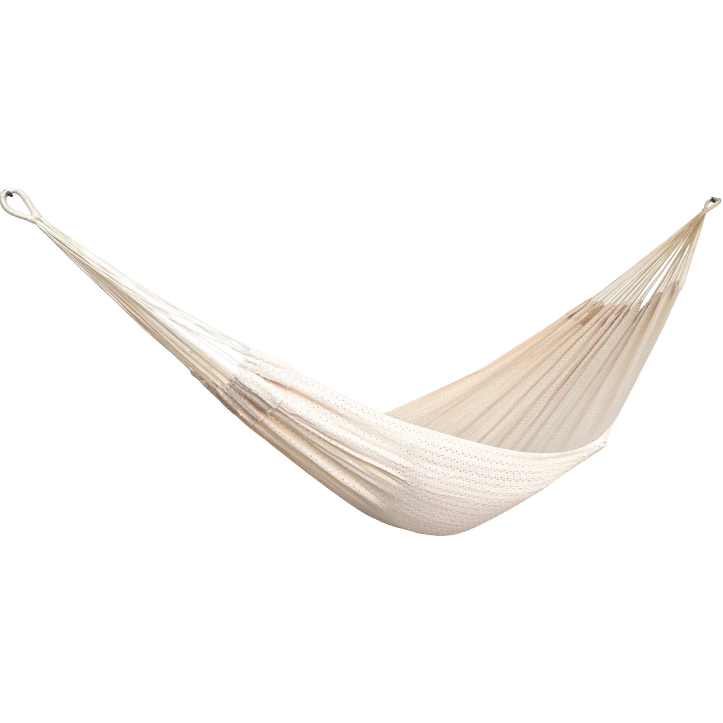Hamaca Mexicana de Algodón y Nylon – Beige