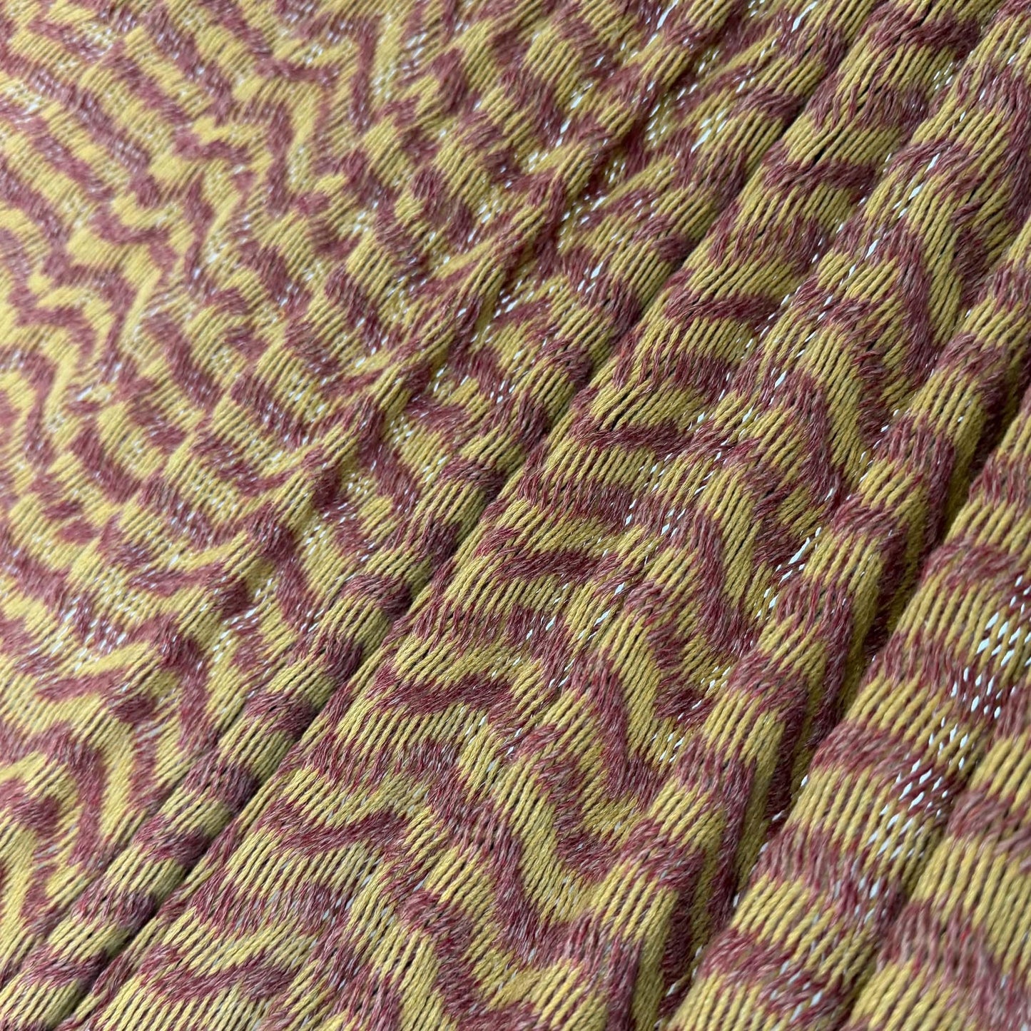 Hamaca Yucateca Artesanal Algodón Suave - Rojo y Amarillo