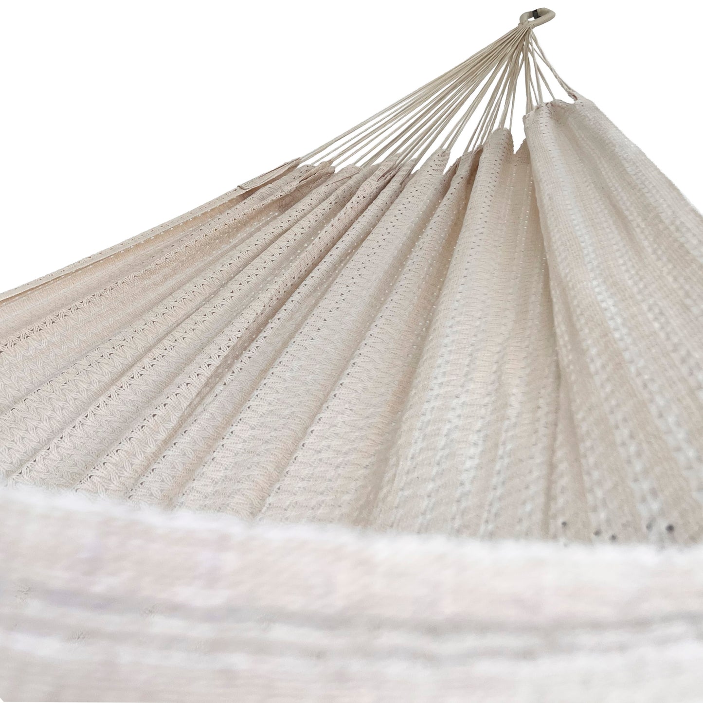 Hamaca Mexicana de Algodón y Nylon – Beige