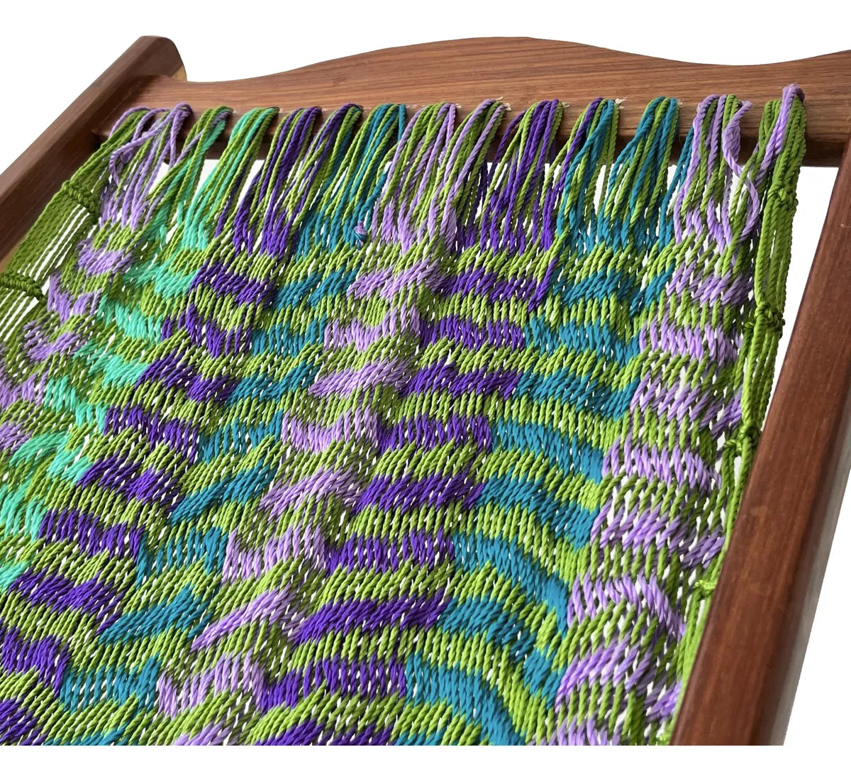 Silla Mecedora Artesanal Plegable Multicolor