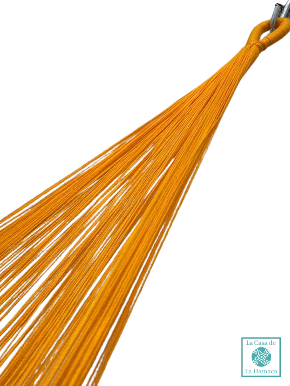 Hamaca Yucateca Artesanal Hilo 18 Nylon Rosa