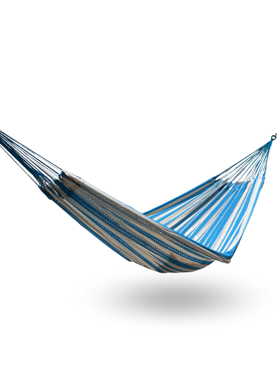 Hamaca Mexicana Azul Cielo King Size