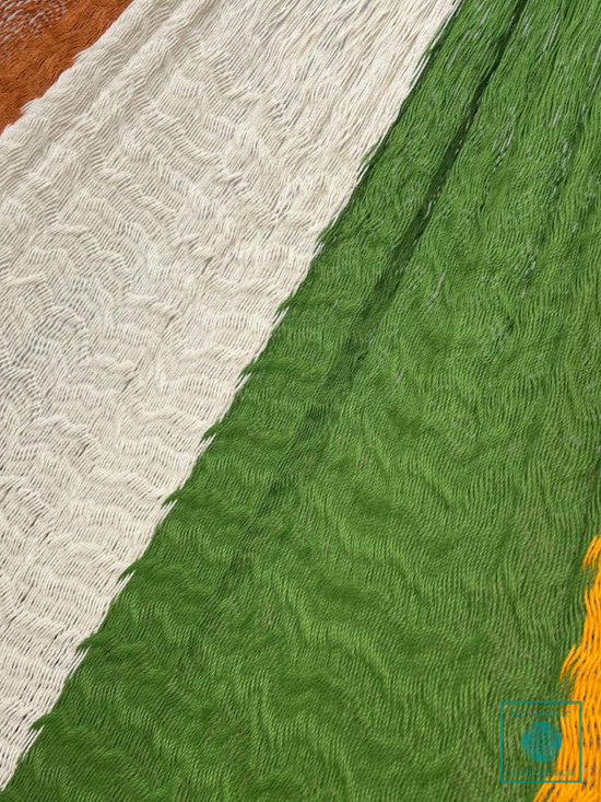 Hamaca Yucateca Artesanal Hilo 18 Nylon Verde