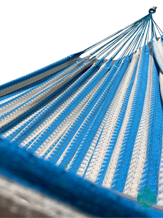 Hamaca Mexicana Azul Cielo King Size