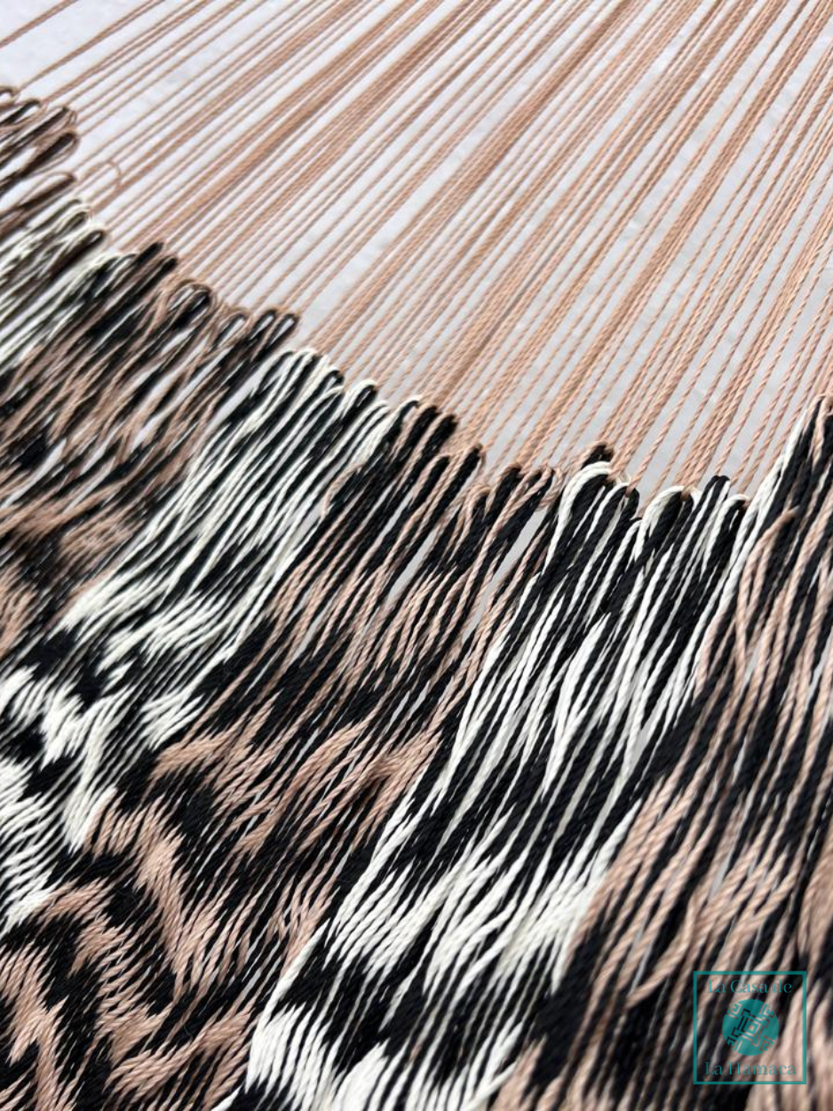 Hamaca Yucateca Artesanal Hilo 18 Nylon Cafe
