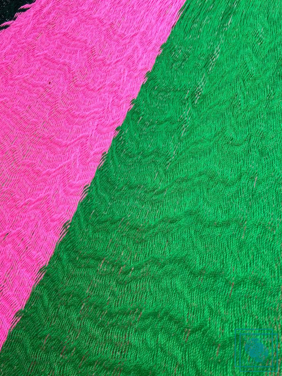 Hamaca Yucateca Artesanal Hilo 18 Nylon Rosa