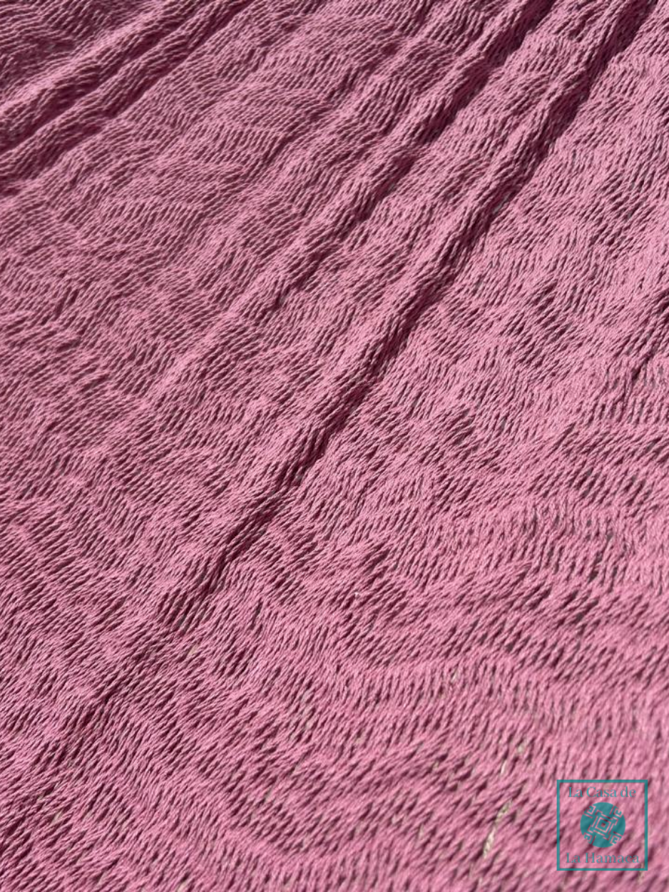 Hamaca Yucateca Artesanal Algodón Macrame