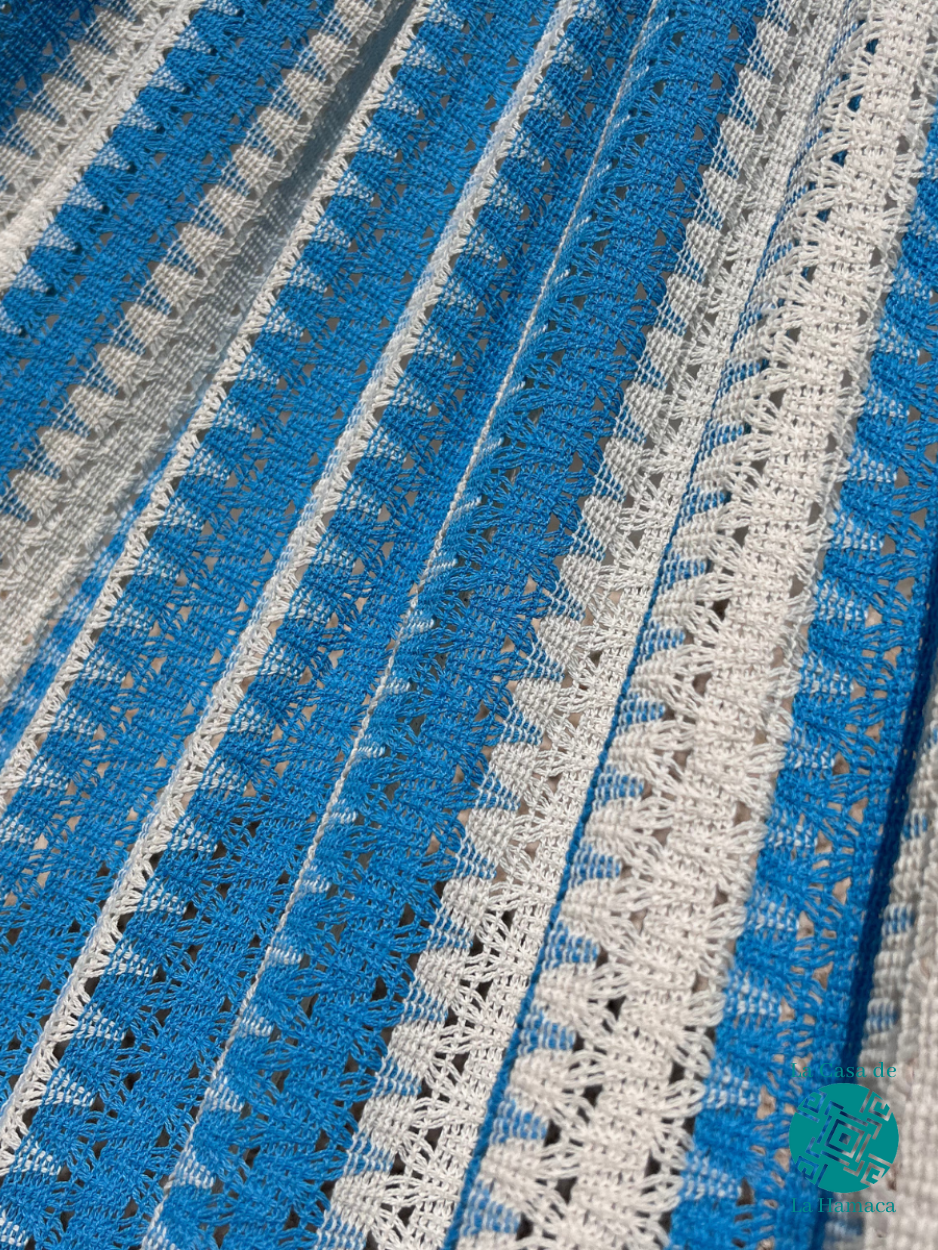 Hamaca Mexicana Azul Cielo King Size