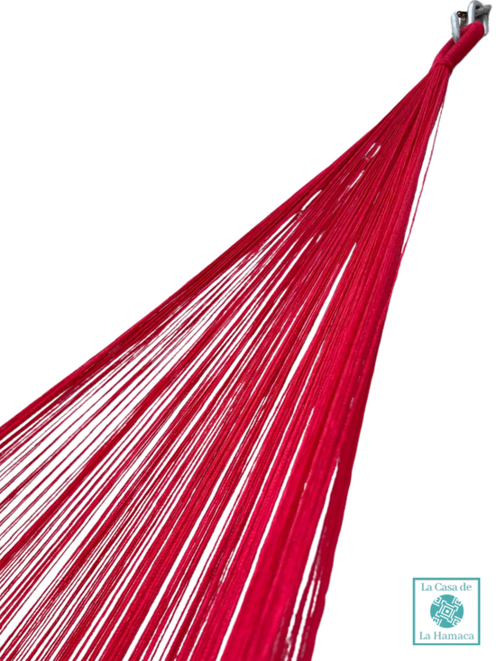 Hamaca Yucateca Artesanal Hilo 18 Nylon Multicolor