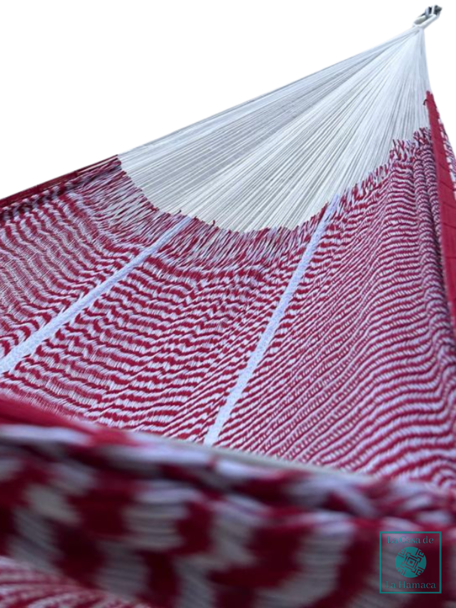 Hamaca Artesanal Yucateca Algodón Suave XL