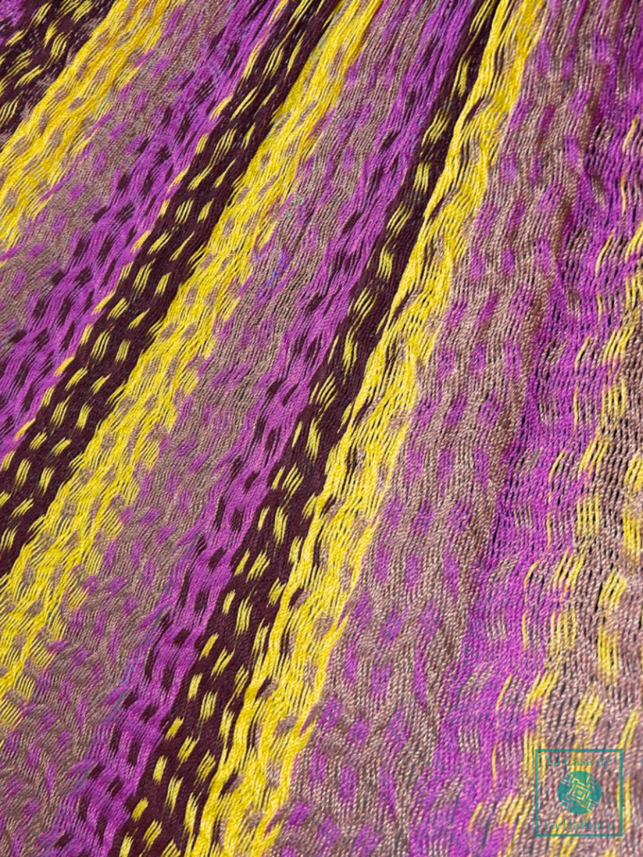 Hamaca Yucateca Artesanal Hilo 18 Nylon Rosa