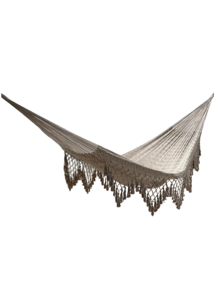 Hamaca Yucateca Artesanal Algodón Macrame