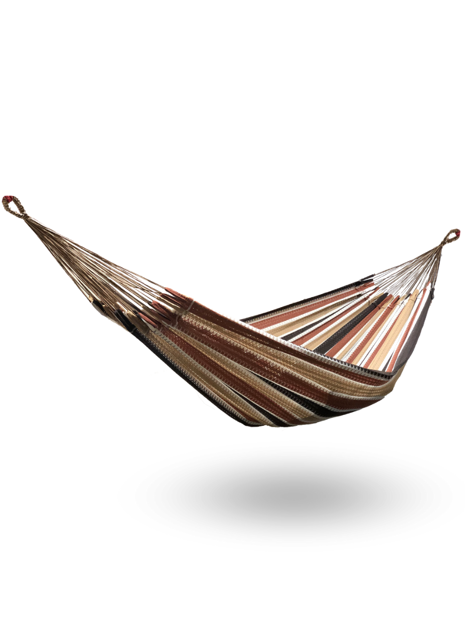 Hamaca Mexicana Mocaccino Amarillo King Size