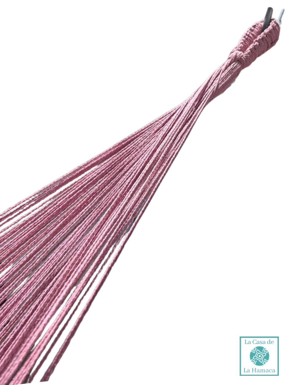 Hamaca Yucateca Artesanal Algodón Macrame
