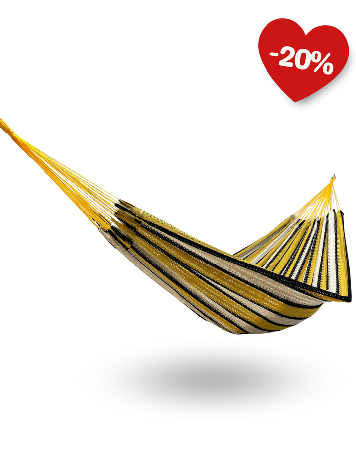 Hamaca Mexicana Amarilla King Size