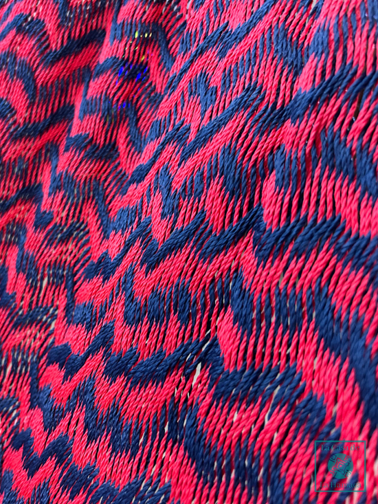 Hamaca Yucateca Artesanal Hilo 18 Nylon Rojo