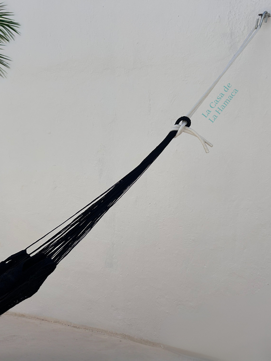 Par de Sogas Blanca y Ganchos para Hamaca