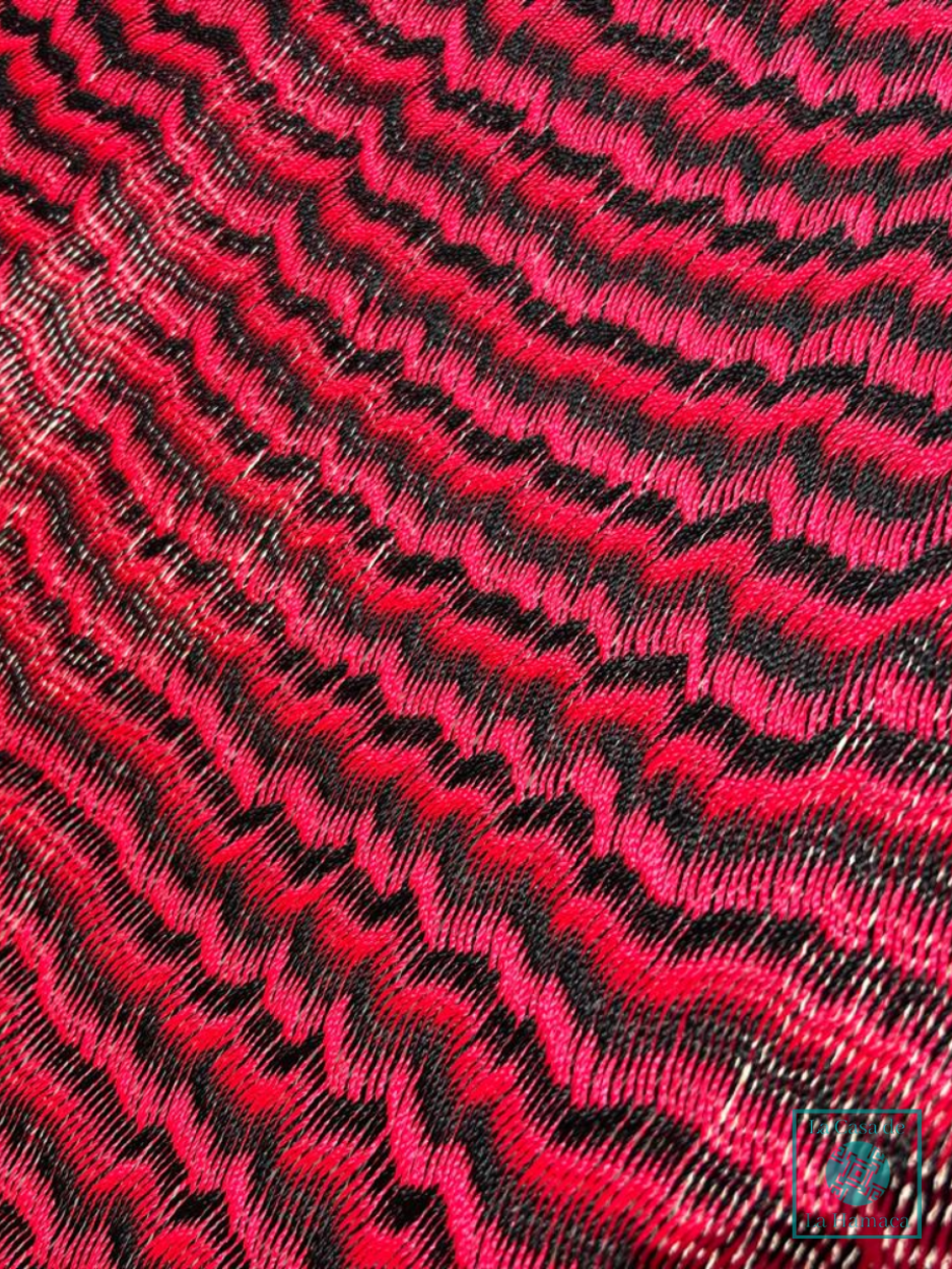 Hamaca Yucateca Artesanal Hilo 18 Nylon Rojo