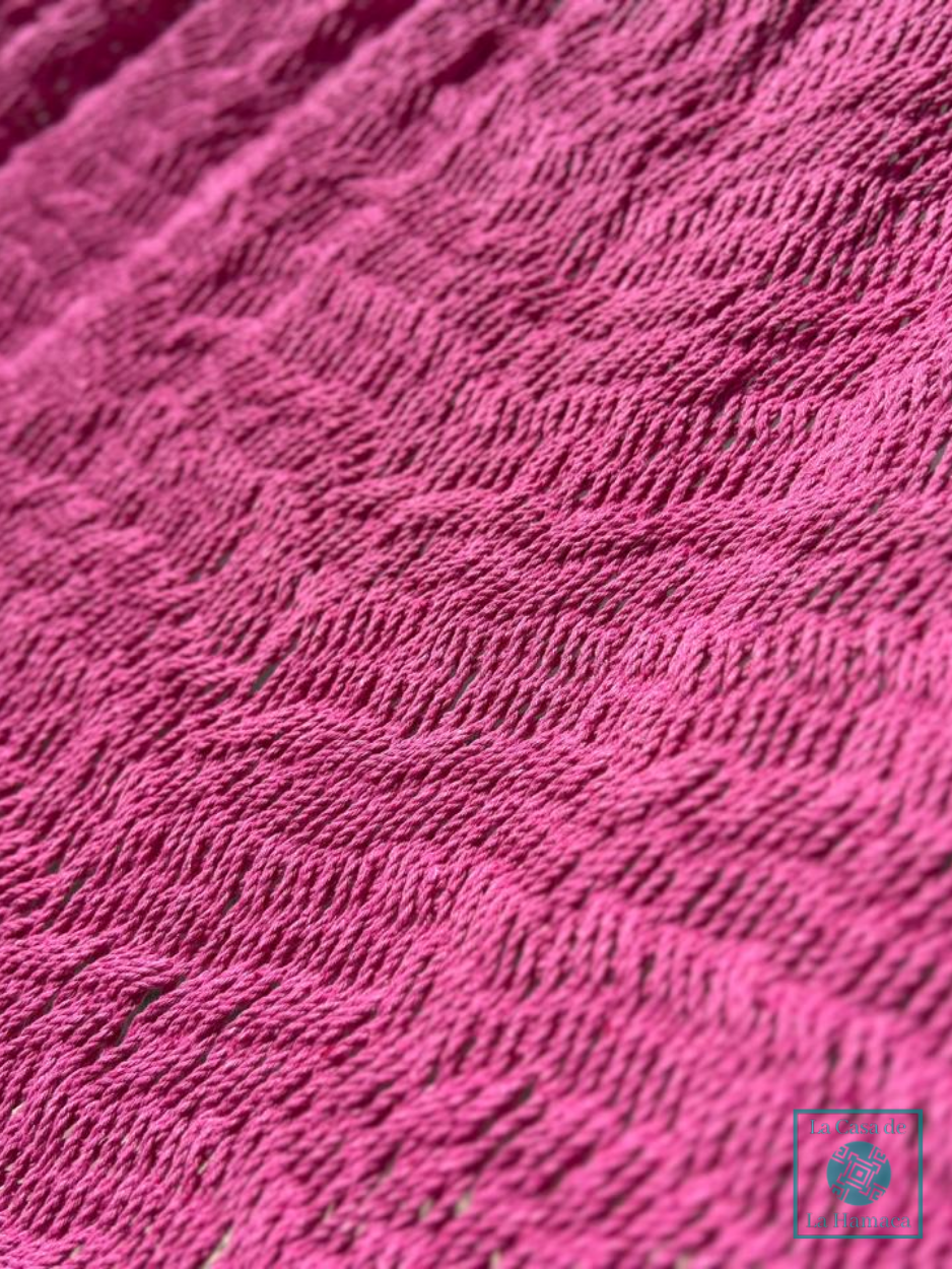 Hamaca Yucateca Artesanal Algodón Macrame