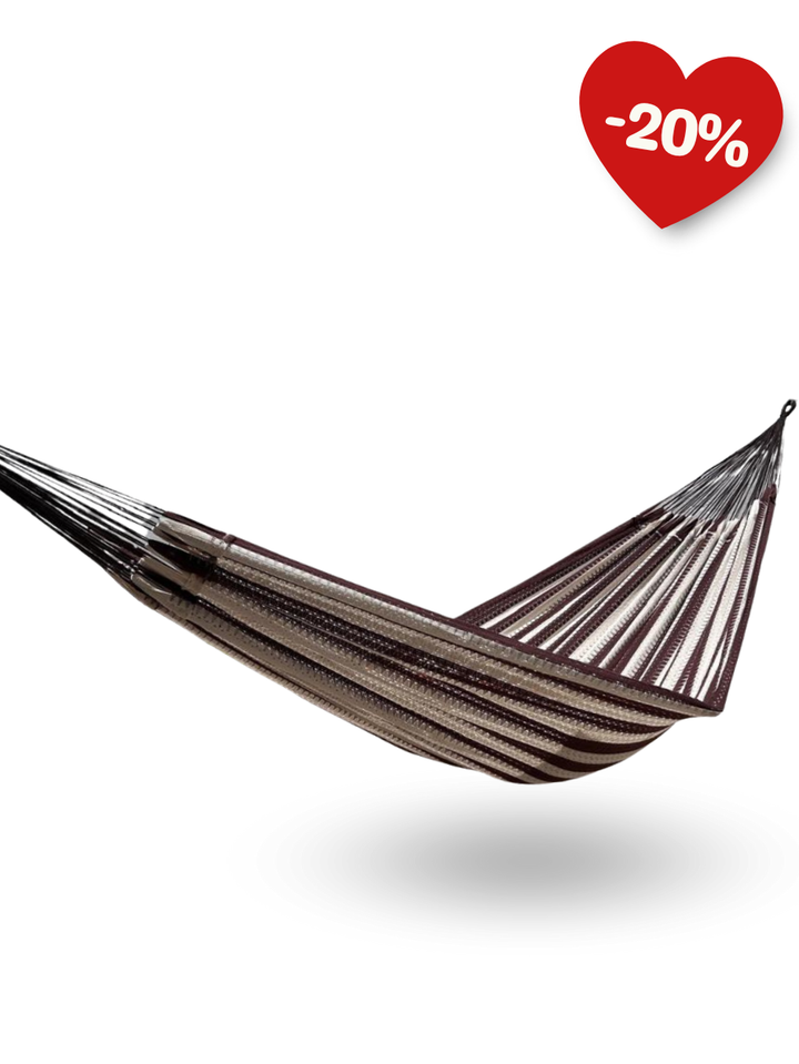 Hamaca Mexicana Rojo Vino King Size
