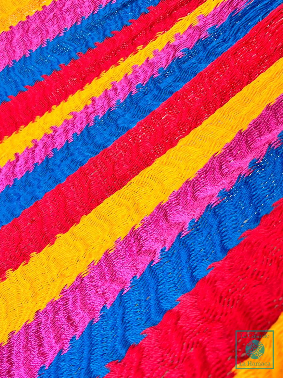 Hamaca Yucateca Artesanal Hilo 18 Nylon