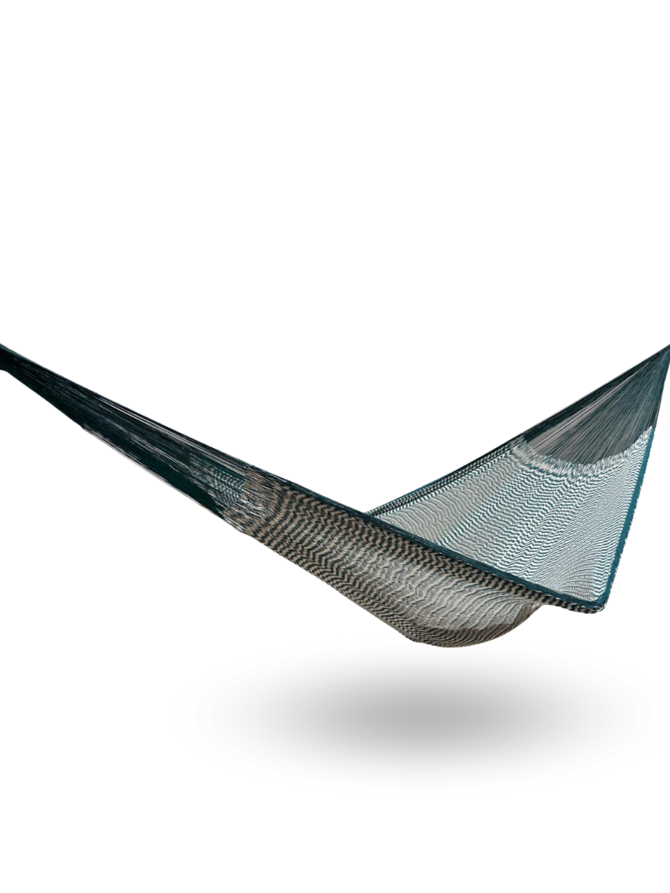 Azul Petroleo y Beige