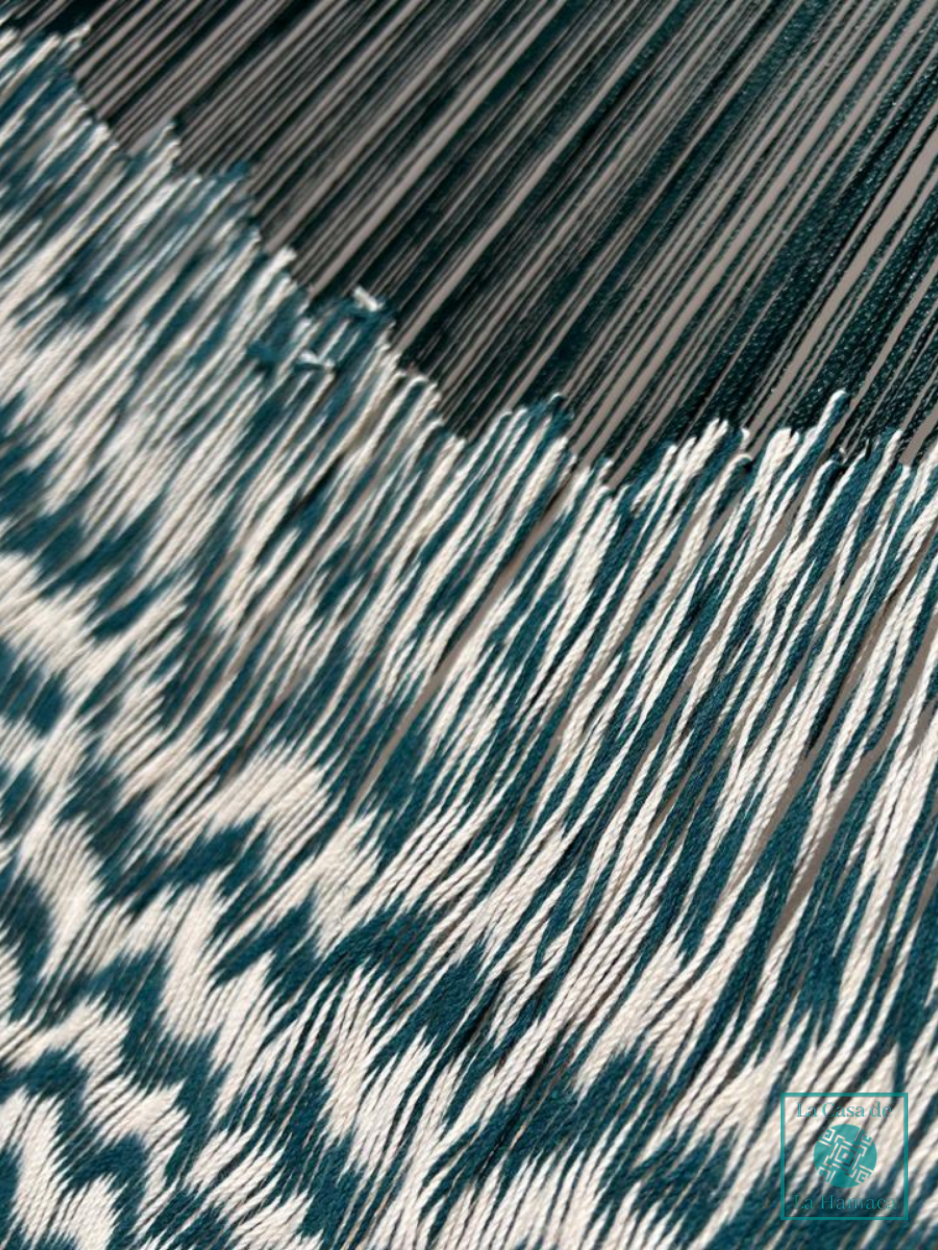 Azul Petroleo y Beige