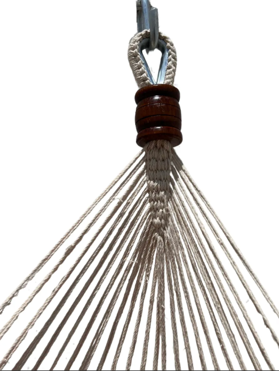Columpio de Algodon Macrame Beige