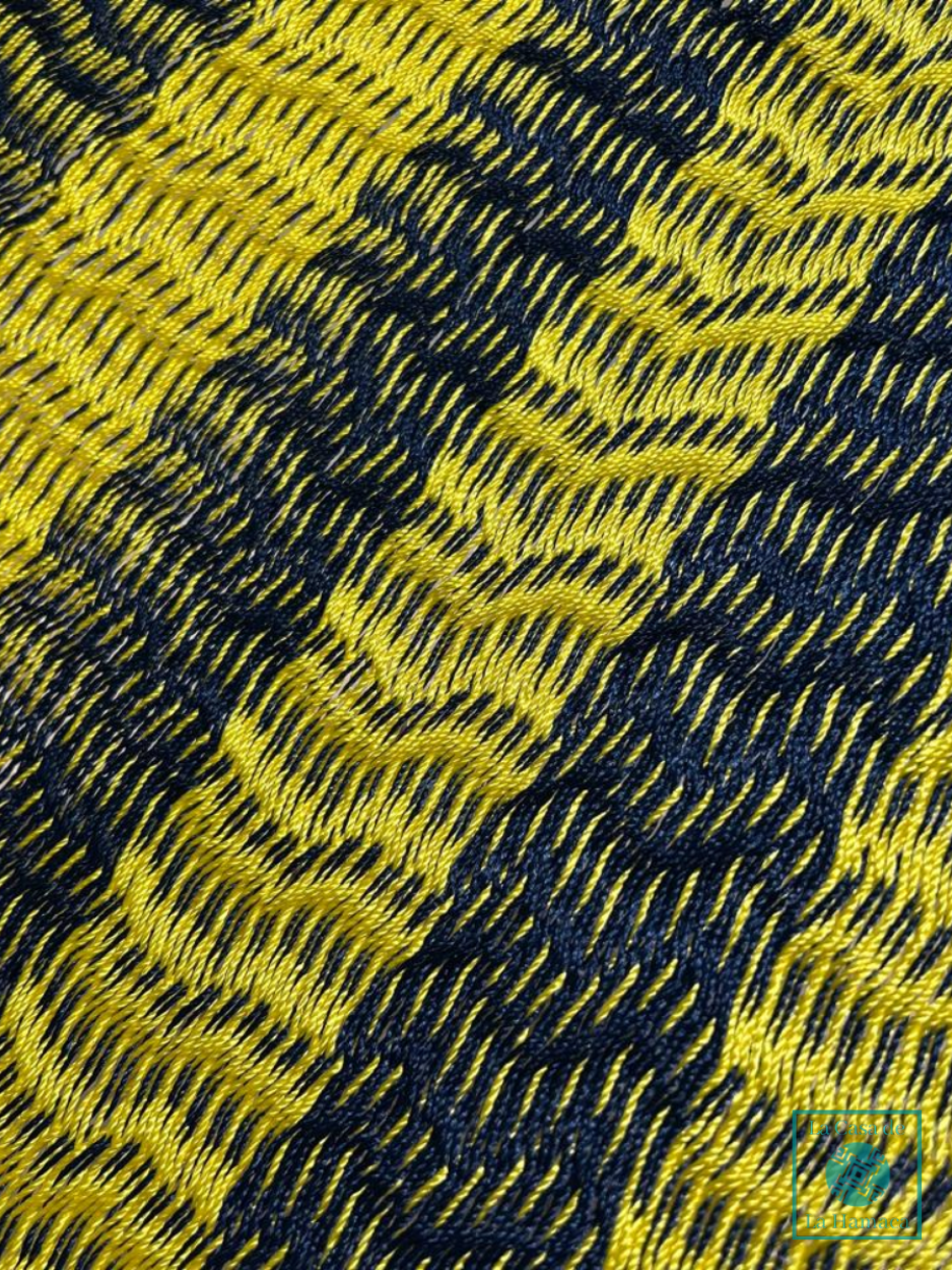 Amarillo y Azul Marino