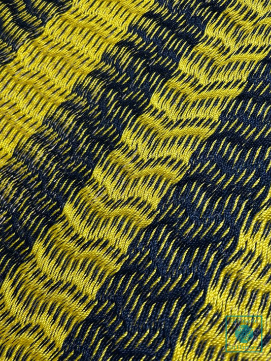 Amarillo y Azul Marino